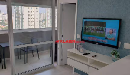 ##-Apartamento com 1 dormitório para alugar, 41 m² por R$ 5.400/mês - Saúde -