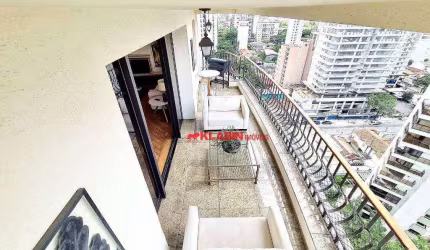 ##-Apartamento com 4 dormitórios e 6 banheiros à venda, 265 m² por R$ 2.850.000 - Campo Belo -