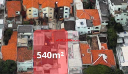 Terreno à venda 540m² - Vila Mariana - São Paulo/SP