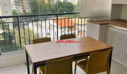 CHÁCARA KLABIN - LINDO APARTAMENTO - 69,02m² - 2 DTS. (1 SUÍTE) - SALA AMPLIADA - MOBILIADO E COM ELETRODOMÉSTICOS - PRONTO PARA MORAR