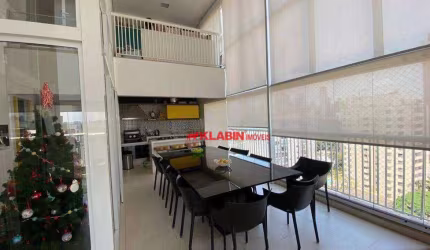 Apartamento à venda no bairro Jardim Vila Mariana com 3 suítes, 238m2, 4 vagas e lazer completo