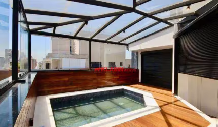 COBERTURA com 315m²,  Moema Pássaros, fora da rota, 3 suítes, 4 vagas