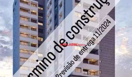 NOVO - 1 dormitório, sala, varanda, cozinha (entrega 09/2024).