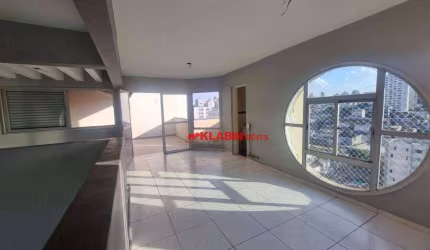 Cobertura Duplex de 2 Dormitórios com 2 Vagas de Garagem e 89.55m² de Área Útil - Piso Superior com Ampla Sala e Área Externa com Churrasqueira