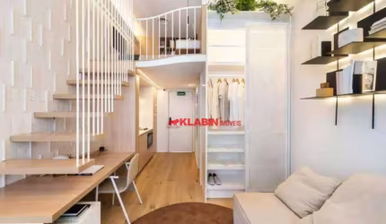 Loft com 1 dormitório à venda, 25 m² por R$ 607.000,00 - Cerqueira César - São Paulo/SP