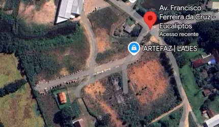 Terreno com 2.325m² no bairro Eucaliptos