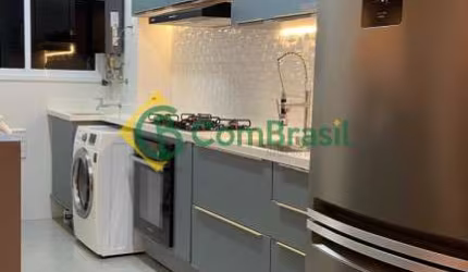 Ótimo apartamento Locação 3 dorm. com suíte, varanda vista livre , planejados. Helbor Praças Ipoema - Mogi das Cruzes/SP