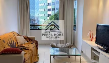 Apartamento Mobiliado para Venda em Salvador, Candeal, 2 dormitórios, 1 suíte, 3 banheiros, 2 vagas