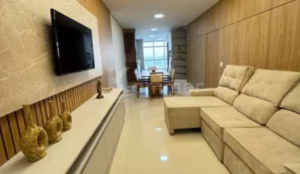 Apartamento com 3 suítes de frente para o mar mobiliado em Navegantes