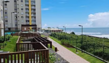Apartamento pé na areia a venda em Barra Velha com 2 dormitórios