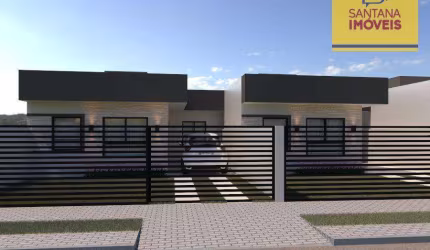 Casa com 3 dormitórios à venda, 67 m² por R$ 320.000,00 - Jardim Esmeralda - Campo Largo/PR