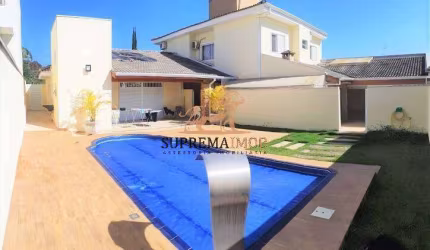 Casa Sobrado com 3 dormitórios à venda, 347 m²  - Condomínio Lago da Serra - Araçoiaba da Serra/SP