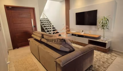Casa sobrado á venda com 126 m² -Condomínio Villaggio Ipanema I