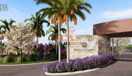 Terreno em condomínio á venda , lançamento Residencial Villa D´España