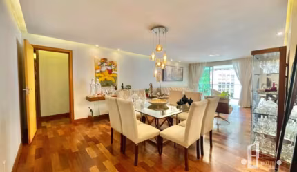 Luxuoso apartamento de 4 quartos na Várzea, Teresópolis-RJ: 4 suítes, sala ampla, 5 banheiros, 3 vagas de garagem, 181,14m².