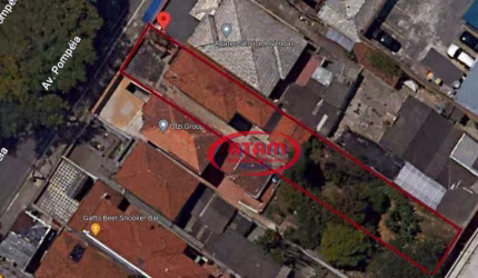 Terreno bem localizado na av. Pompéia