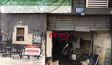 Terreno Comercial- Santana- Av. Cruzeiro do Sul 120m2