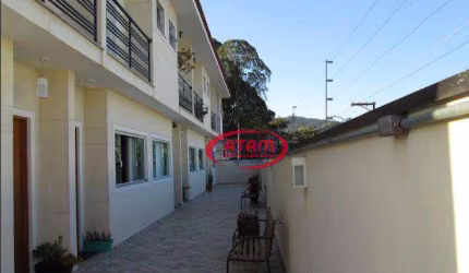 LINDO SOBRADO COND. FECHADO NO HORTO-3 DORM. 1 SUÍTE-2 VAGAS
