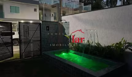 Casa em condomínio fechado com 3 quartos à venda na Estrada da Ligação, Jacarepaguá, Rio de Janeiro, 150 m2 por R$ 620.000