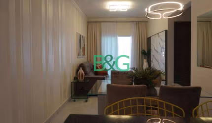 Apartamentos de 2 e 3 dormitórios (sendo 1 suíte) com 61,58 à 93,34m² de área útil. Varanda Gourmet.  Vila Tupi