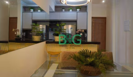 Apartamentos de 2 e 3 dormitórios (sendo 1 suíte) com 61,58 à 93,34m² de área útil. Varanda Gourmet. - Vila Tupi  Praia Grande