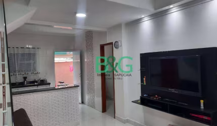 Sobrado com 2 dormitórios à venda, 63 m² por R$ 289.000,00 - Caiçara - Praia Grande/SP