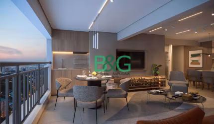 Apartamento com 3 dormitórios à venda, 95 m² por R$ 991.020,00 - Ipiranga - São Paulo/SP