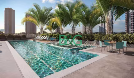 Apartamento com 2 dormitórios à venda, 70 m² por R$ 980.075,00 - Brooklin - São Paulo/SP