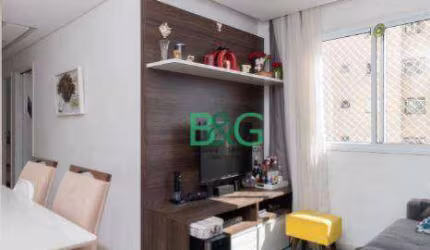 Apartamento com 2 dormitórios à venda, 47 m² por R$ 409.000,00 - Chácara Califórnia - São Paulo/SP