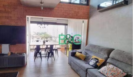 Apartamento Duplex com 1 dormitório à venda, 68 m² por R$ 985.000,00 - Vila Romana - São Paulo/SP