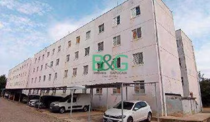 Apartamento com 2 dormitórios à venda, 53 m² por R$ 63.377,54 - Jardim Bom Jesus - Monte Mor/SP