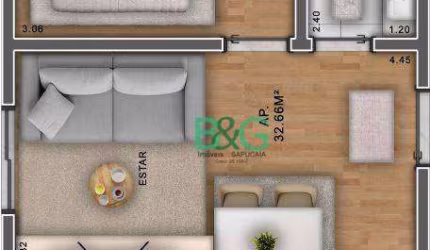 Apartamento à venda, 32 m² por R$ 247.000,00 - Vila Oratório - São Paulo/SP