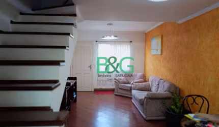 Sobrado com 3 dormitórios à venda, 121 m² por R$ 490.000,00 - Vila Caraguatá - São Paulo/SP