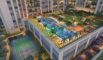 Apartamento com 2 dormitórios à venda, 66 m² por R$ 840.704,00 - Mooca - São Paulo/SP