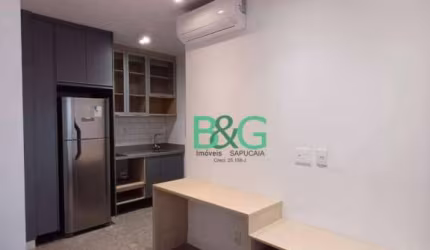 Studio com 1 dormitório para alugar, 34 m² por R$ 4.015,00/mês - Consolação - São Paulo/SP