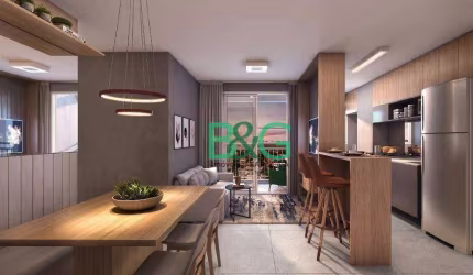 Apartamento com 1 dormitório à venda, 50 m² por R$ 325.882,40 - Vila Independência - São Paulo/SP