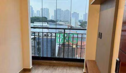 Apartamento com 1 dormitório à venda, 38 m² por R$ 515.000,00 - Tatuapé - São Paulo/SP