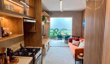 Apartamento com 2 dormitórios à venda, 39 m² por R$ 391.930,50 - Tatuapé - São Paulo/SP