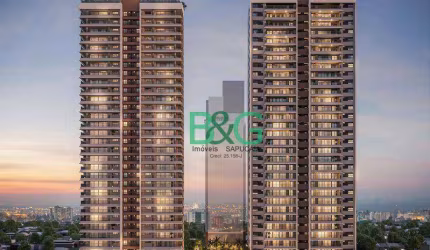 Apartamento com 4 dormitórios à venda, 217 m² por R$ 4.180.317,57 - Brooklin - São Paulo/SP