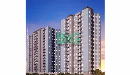 Apartamento com 2 dormitórios à venda, 37 m² por R$ 296.900,00 - Terceira Divisão de Interlagos - São Paulo/SP