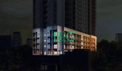 Studio com 1 dormitório à venda, 35 m² por R$ 344.642,30 - Vila Dom Pedro I - São Paulo/SP