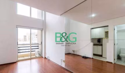 Apartamento Duplex com 1 dormitório à venda, 50 m² por R$ 644.000,00 - Moema - São Paulo/SP