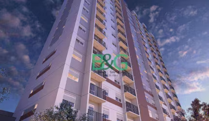 Apartamento com 2 dormitórios à venda, 37 m² por R$ 298.280,00 - Vila das Belezas - São Paulo/SP