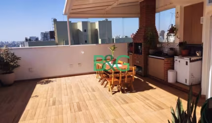 Cobertura com 3 dormitórios à venda, 131 m² por R$ 1.385.000,00 - Vila Gomes Cardim - São Paulo/SP