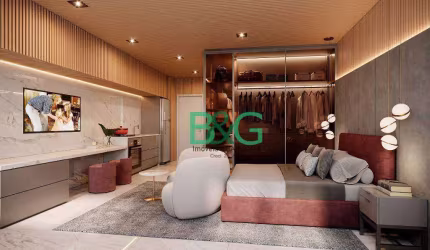 Studio com 1 dormitório à venda, 31 m² por R$ 367.517,70 - Vila Guarani (Zona Sul) - São Paulo/SP