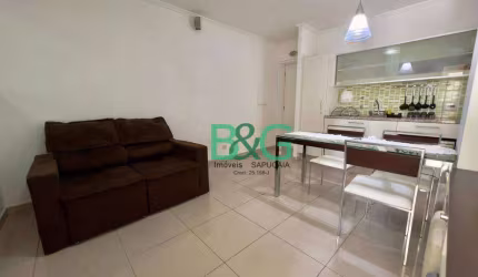 Apartamento com 1 dormitório à venda, 47 m² por R$ 630.000,00 - Campo Belo - São Paulo/SP
