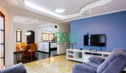 Sobrado com 4 dormitórios à venda, 426 m² por R$ 829.000,00 - Vila Camilópolis - Santo André/SP