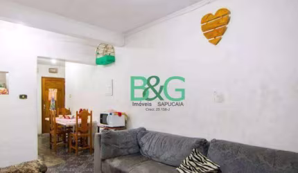 Sobrado com 2 dormitórios à venda, 90 m² por R$ 317.000,00 - Casa Branca - Santo André/SP