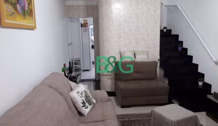 Sobrado com 2 dormitórios à venda, 115 m² por R$ 750.000,00 - Chácara Santo Antônio (Zona Leste) - São Paulo/SP