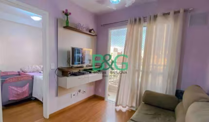 Apartamento com 1 dormitório à venda, 40 m² por R$ 269.000,00 - Brás - São Paulo/SP